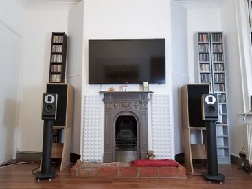 Listening Room...nothing is ever finished!