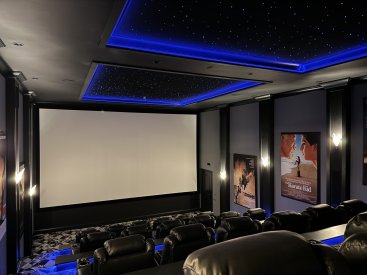 Fantastic 24 Seat Home Theater