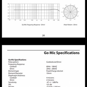 Samson Go mic specs