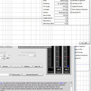 REW screens