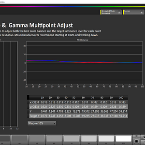 ISF Expert (BR) Grayscale Adjustment