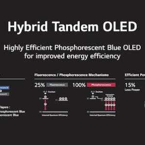 LG OLED Blue