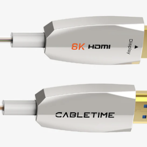 CABLETIME hdmi 2.1 AOC ultra thin 48gbps