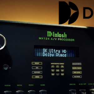 McIntosh New MX124 Processor Dirac Live Bass Control