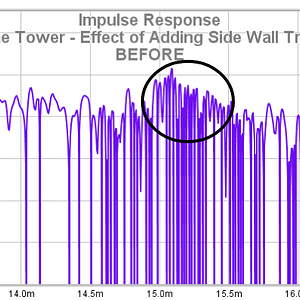 32b SVS Prime Tower   Effect Of Adding Side Wall Treatment   BEFORE