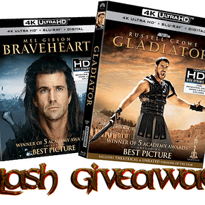 Braveheart And Gladiator Giveaway