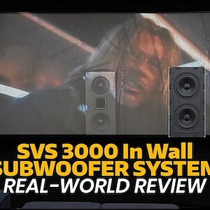 SVS 3000 In Wall Subwoofer System