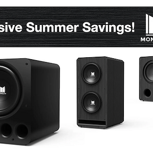 Monolith Subwoofer Savings 2023