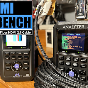 HDMI TEST BENCH: Bridgee HDMI 2.1 Fiber Optic
