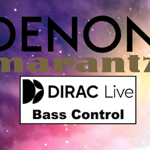 Denon marantz dirac live bass control