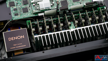 Amp section Denon AVR-X6400H | AV NIRVANA