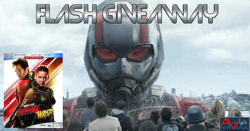 Ant-man and Wasp Blu-ray giveaway