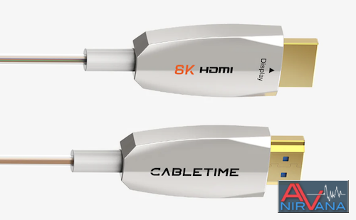 CABLETIME hdmi 2.1 AOC ultra thin 48gbps