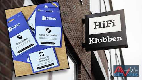 Dirac HiFi Klubben in-store