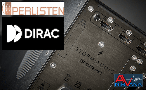 Dirac Live Accoustic Room Treatment, StormAudio ISP MK3, Perlisten, Munich High End 2023