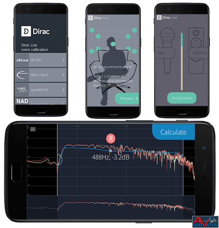 Dirac Mobile App