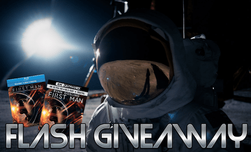 First Man Blu-ray 4K Giveaway