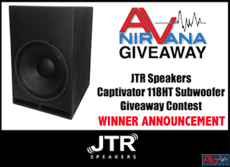 JTR WINNER ANNOUNCEMENT