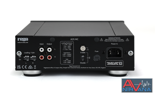 rega AOS MC phono stage