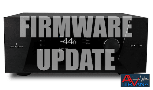 StormAudio Firmware Update 4.6r0