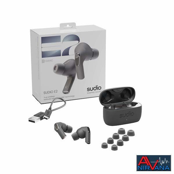 SUDIO E2 wireless earbud headphone Dirac